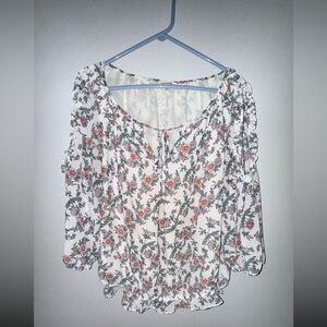 Max Studio Floral Blouse XL